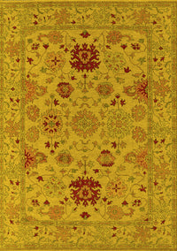 Oriental Yellow Industrial Rug, urb2811yw