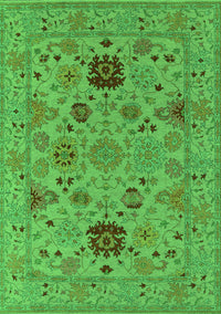 Oriental Green Industrial Rug, urb2811grn