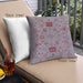 Front View of Mid-Century Modern Urban Square Mauve Taupe Purple Throw Pillow, 18 inch by 18 inch, pwurb2811