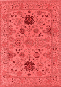 Oriental Red Industrial Rug, urb2811red