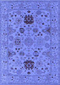 Oriental Blue Industrial Rug, urb2811blu