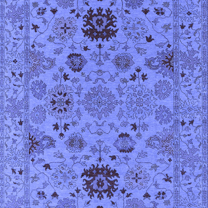 Oriental Blue Industrial Rug, urb2811blu