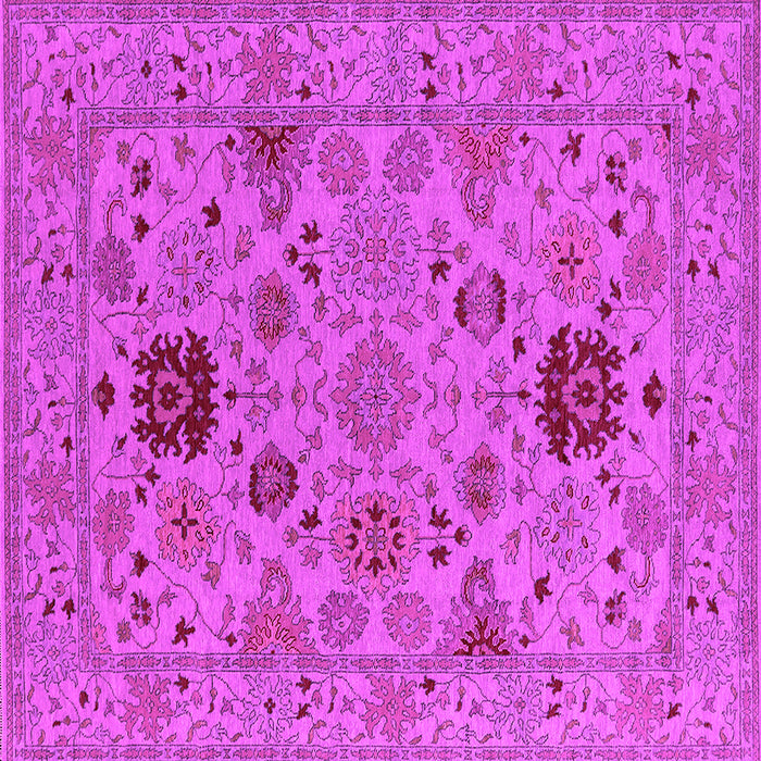 Square Oriental Pink Industrial Rug, urb2811pnk