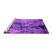 Sideview of Machine Washable Oriental Purple Industrial Area Rugs, wshurb2812pur