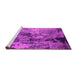 Sideview of Machine Washable Oriental Pink Industrial Rug, wshurb2812pnk
