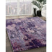 Machine Washable Industrial Modern Purple Rug in a Family Room, wshurb2812