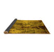 Sideview of Oriental Yellow Industrial Rug, urb2812yw