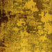 Square Oriental Yellow Industrial Rug, urb2812yw