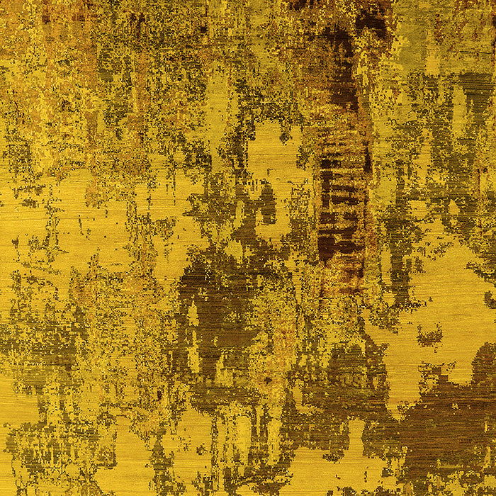Oriental Yellow Industrial Rug, urb2812yw