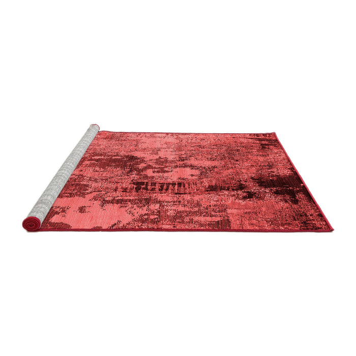 Industrial Red Washable Rugs