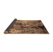 Sideview of Oriental Brown Industrial Rug, urb2812brn