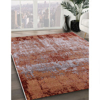 Mid-Century Modern Red Oriental Rug, urb2813