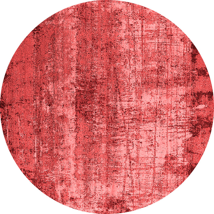 Machine Washable Oriental Red Industrial Rug, wshurb2813red