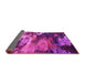 Sideview of Oriental Pink Industrial Rug, urb2814pnk