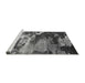 Sideview of Machine Washable Oriental Gray Industrial Rug, wshurb2814gry