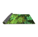 Sideview of Oriental Green Industrial Rug, urb2814grn