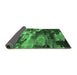 Sideview of Oriental Emerald Green Industrial Rug, urb2814emgrn