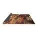 Sideview of Oriental Brown Industrial Rug, urb2814brn