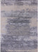 Mid-Century Modern Mist Blue Oriental Rug, urb2815