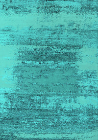 Oriental Turquoise Industrial Rug, urb2815turq