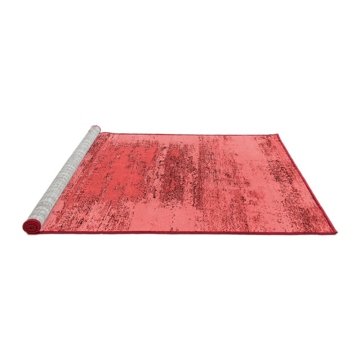 Industrial Red Washable Rugs