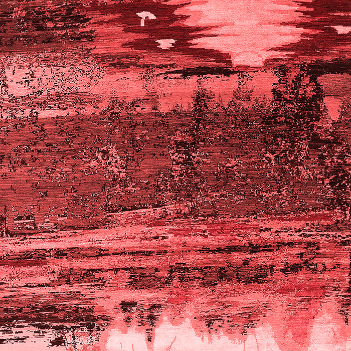 Oriental Red Industrial Area Rugs