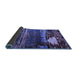 Sideview of Oriental Blue Industrial Rug, urb2816blu