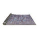 Sideview of Mid-Century Modern French Lilac Purple Oriental Rug, urb2817