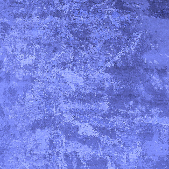 Machine Washable Oriental Blue Industrial Rug, wshurb2817blu