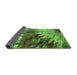 Sideview of Oriental Green Industrial Rug, urb2818grn