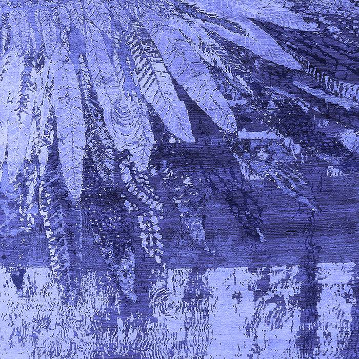 Oriental Blue Industrial Rug, urb2818blu