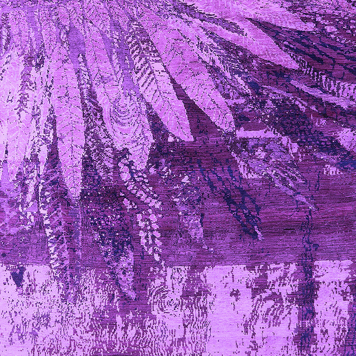 Machine Washable Oriental Purple Industrial Area Rugs, wshurb2818pur