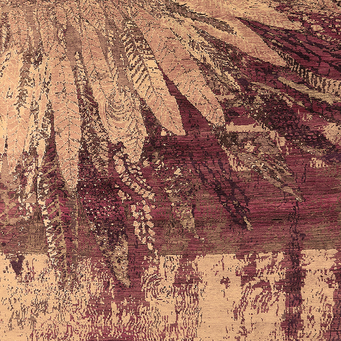 Oriental Brown Industrial Rug, urb2818brn