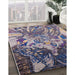 Machine Washable Industrial Modern Purple Haze Purple Rug in a Family Room, wshurb2819