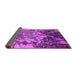 Sideview of Oriental Pink Industrial Rug, urb2819pnk