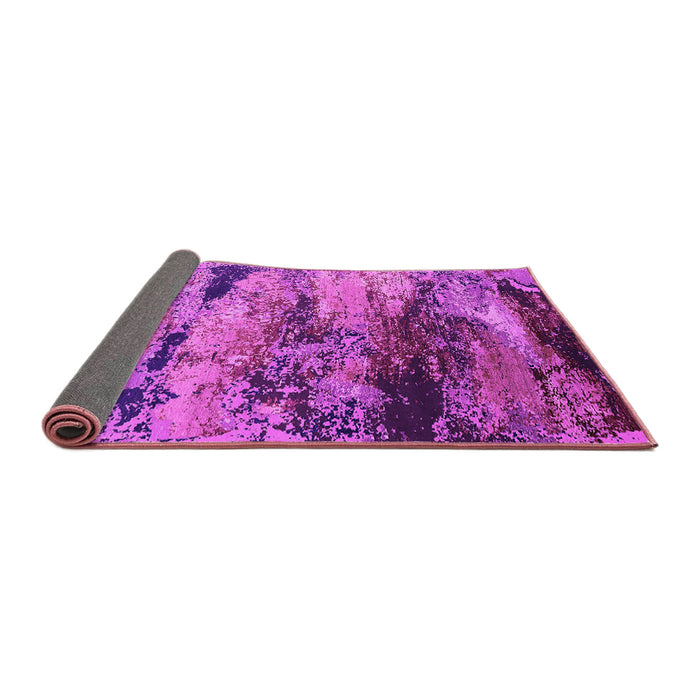 Sideview of Oriental Pink Industrial Rug, urb2820pnk