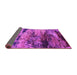 Sideview of Oriental Pink Industrial Rug, urb2820pnk