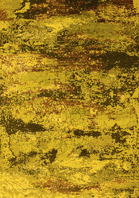 Oriental Yellow Industrial Rug, urb2820yw