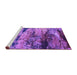 Sideview of Machine Washable Oriental Purple Industrial Area Rugs, wshurb2820pur