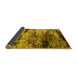 Sideview of Oriental Yellow Industrial Rug, urb2820yw