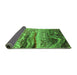 Sideview of Oriental Green Industrial Rug, urb2821grn