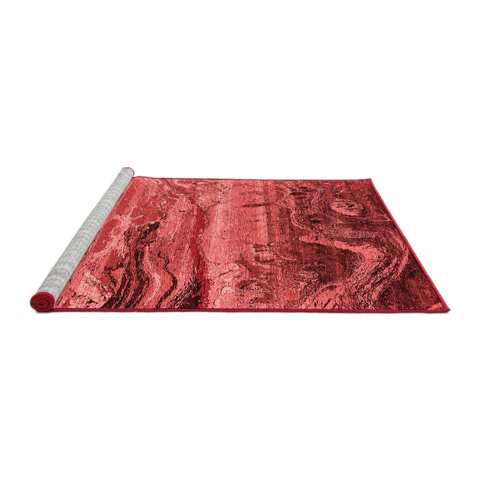 Industrial Red Washable Rugs