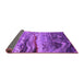 Sideview of Oriental Purple Industrial Rug, urb2821pur