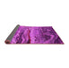 Sideview of Oriental Pink Industrial Rug, urb2821pnk