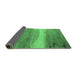 Sideview of Oriental Emerald Green Industrial Rug, urb2822emgrn