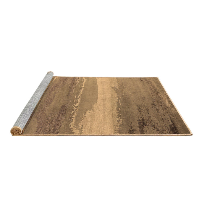 Sideview of Machine Washable Oriental Brown Industrial Rug, wshurb2822brn