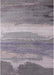 Mid-Century Modern Purple Oriental Rug, urb2822