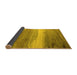 Sideview of Oriental Yellow Industrial Rug, urb2822yw