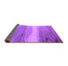 Sideview of Oriental Purple Industrial Rug, urb2822pur