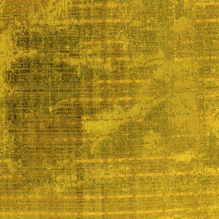 Square Oriental Yellow Industrial Rug, urb2823yw